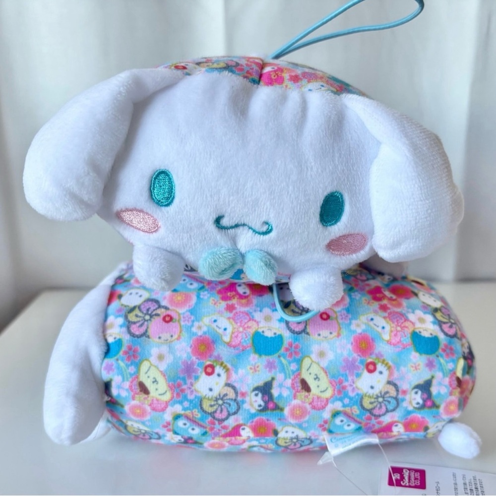 Cinnamoroll 7” Stackable Mochi Plush Japanese Sanrio Fabric Japan Exclusive NWT